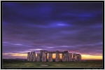 Stonehenge - Blauer Himmel